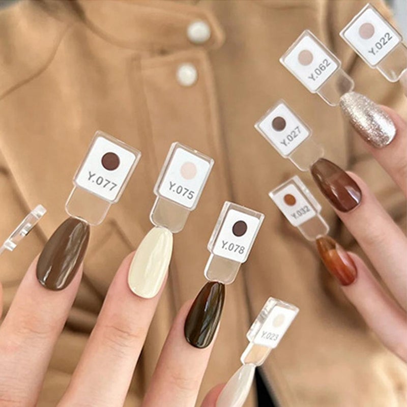 Nail Color Display Book, Magnetic Nail Swatches Book, Professional Nails Art Salon Design Display Booklet for Manicurist, No Need Pasting and Glue - Image 5